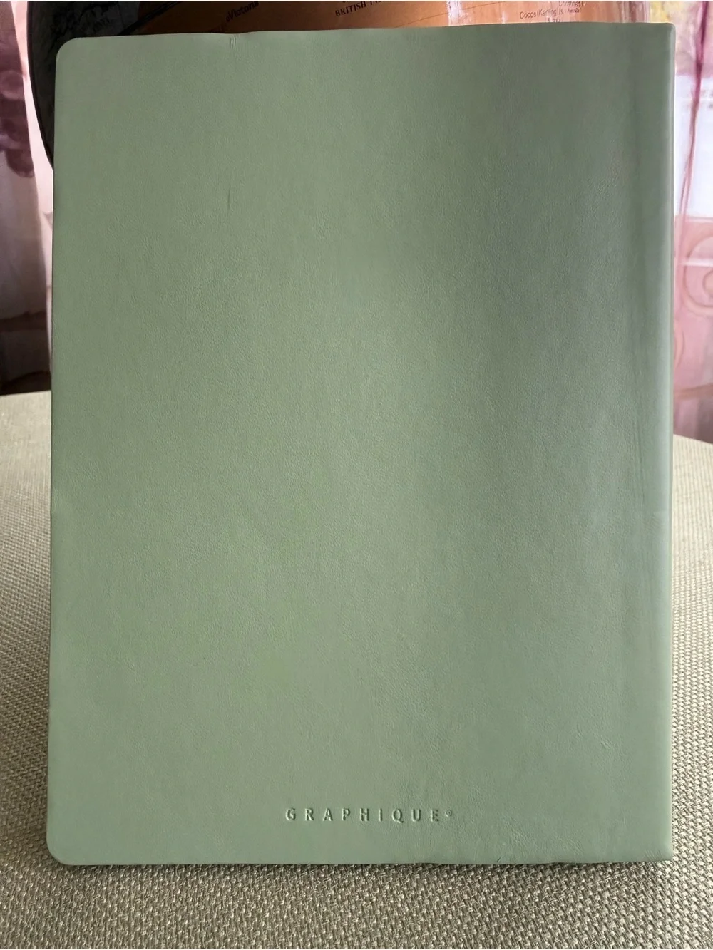 🌞 4/$20 - Graphique de France Gummy Bear Vegan Leather Journal – Green